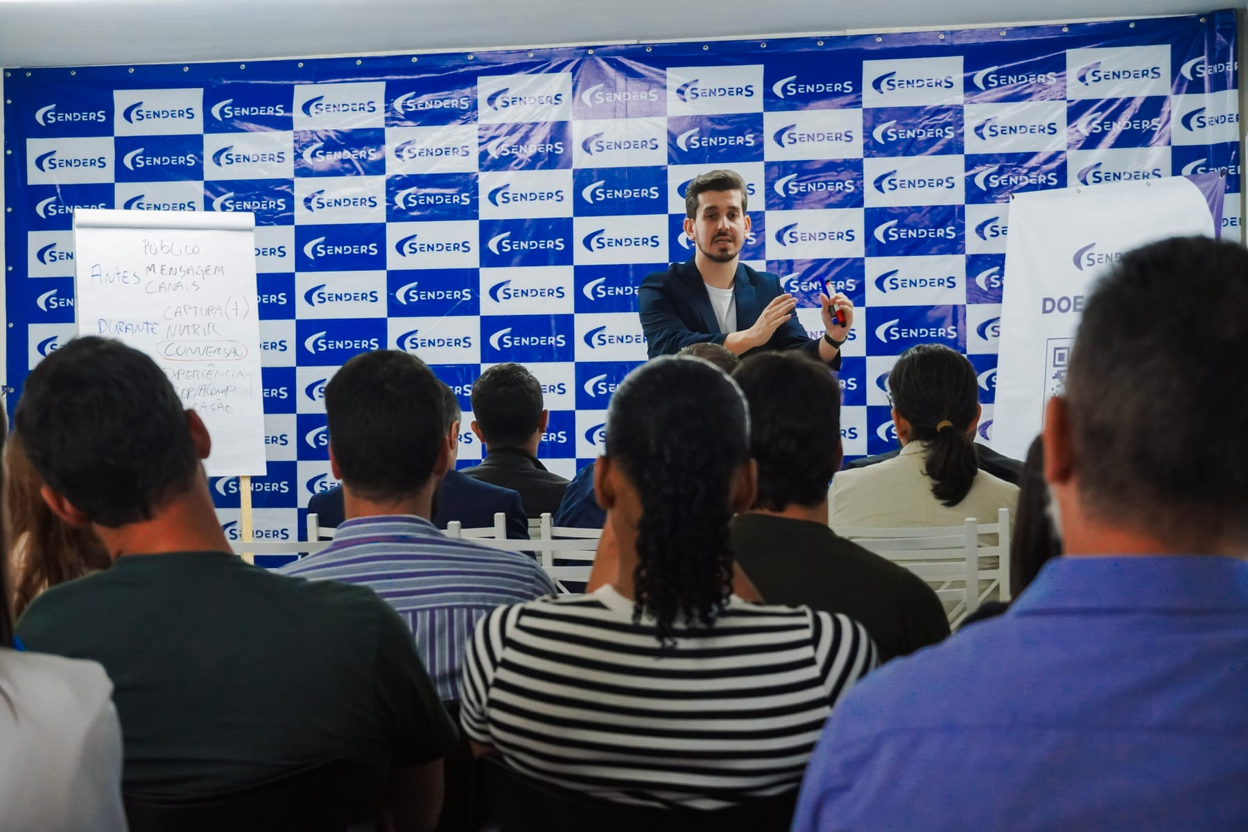 Cursos e voluntariados no Instituto Senders